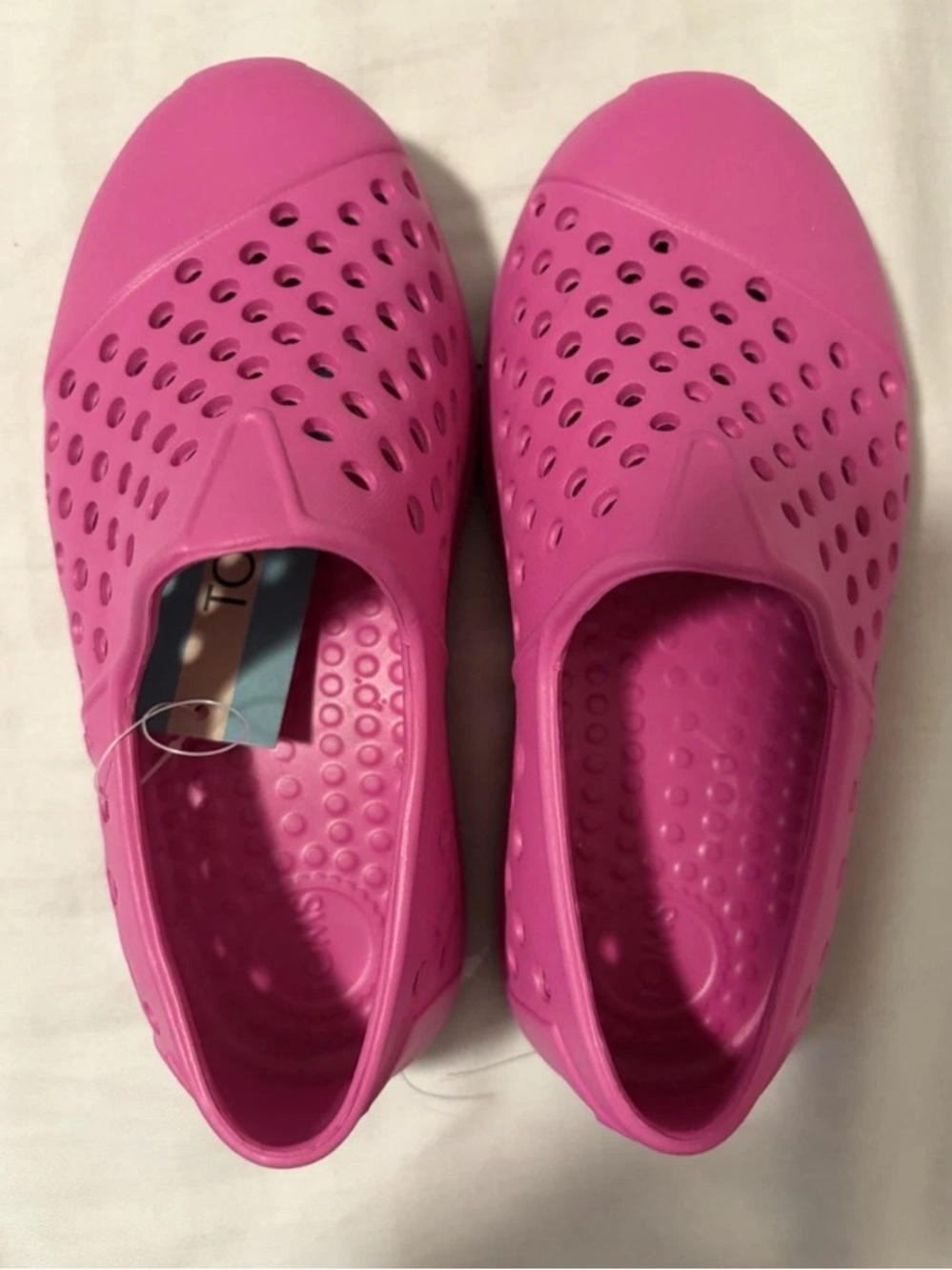 Tom’s Girls Tiny Romper Pink Water Shoes Toms 11